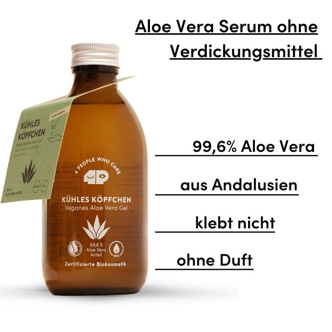 Naturkosmetik Pflege Set in Flüssig - Aloe Vera Gel/Serum , Körperöl und Gesichtsöl from 4peoplewhocare