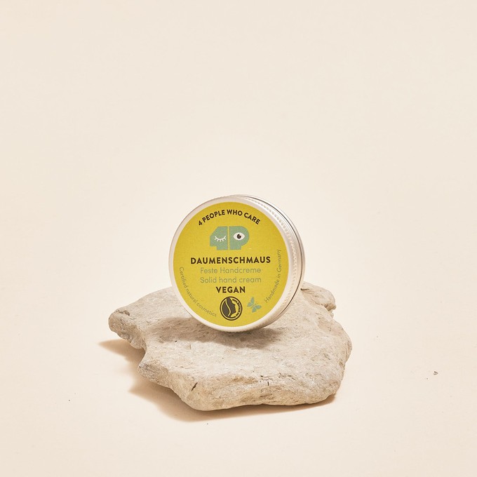 Feste vegane Handcreme Daumenschmaus - Mini from 4peoplewhocare