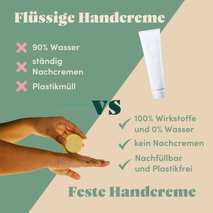 Feste Handcreme mit Bergamotte, bio und vegan, im Vorteils-Set from 4peoplewhocare