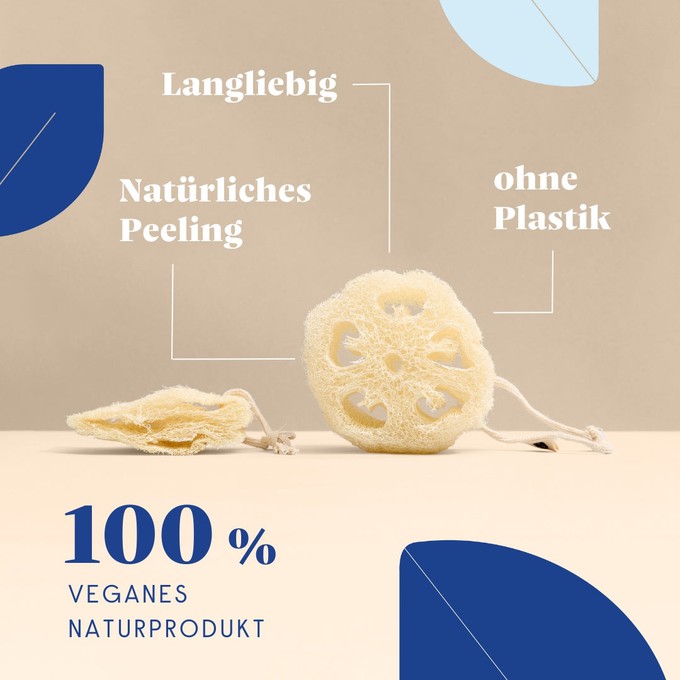 Luffa Duschschwamm - Reinigung und Peeling from 4peoplewhocare