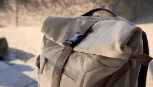 Nomad Backpack - The 3-in-1 expandable hemp backpack for nomads from 8000kicks