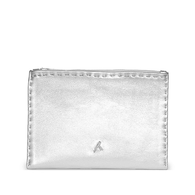 Embroidered Leather Pouch from Abury