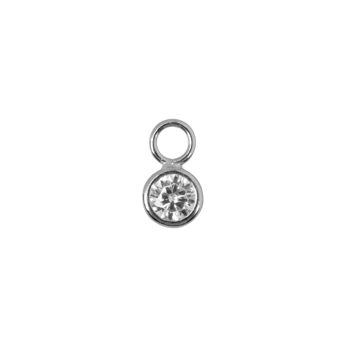 It's a Stone Thing | Pendant | Silver Zirconia from AdornPay