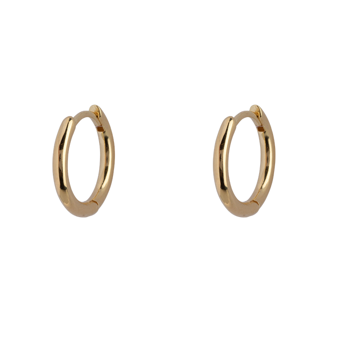 Pretty Basic | Earring Medium | Gold from AdornPay