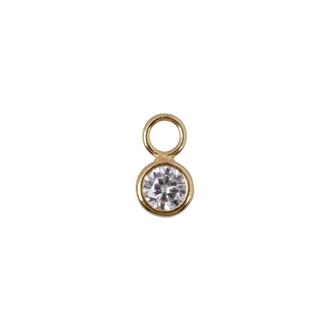 It's a Stone Thing | Pendant | Gold Zirconia from AdornPay