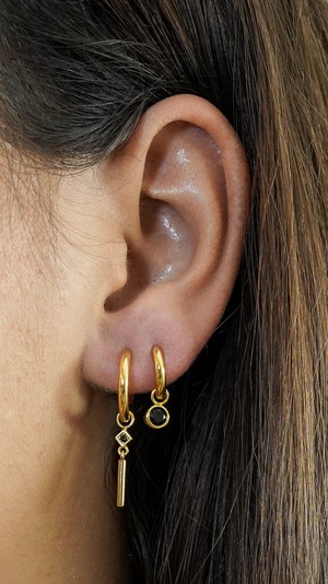 Pretty Basic | Earring Medium | Gold from AdornPay