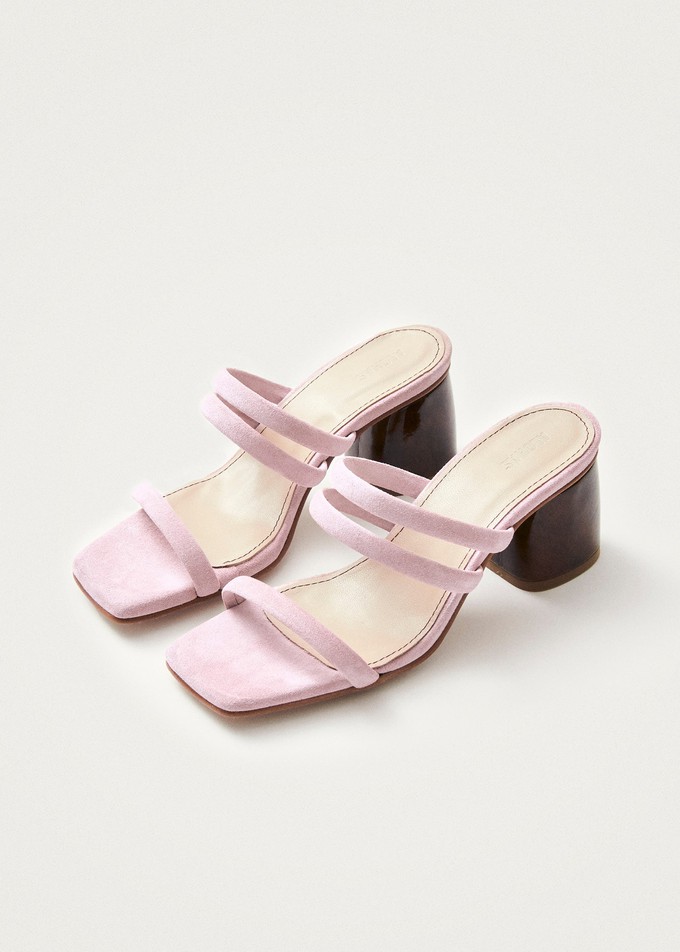 Indiana Pale Pink Leather Sandals from Alohas