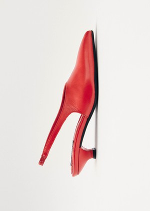 Eros Red Leather Pumps from Alohas