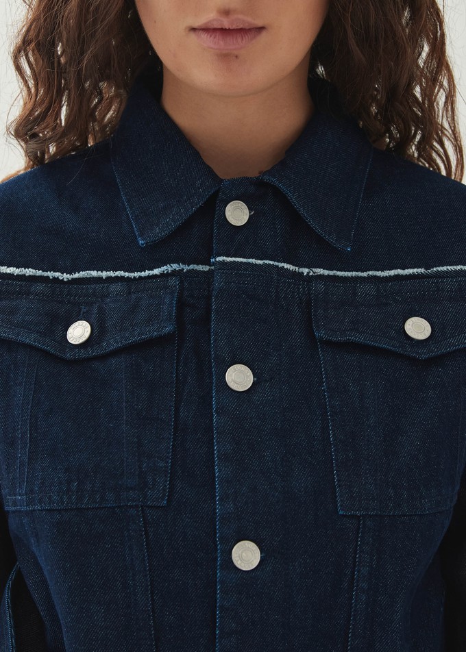 Sand Indigo Denim Jacket from Alohas