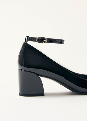 Antoine Onix Black Leather Pumps from Alohas