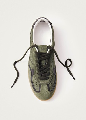 Tb.490 Rife Dusty Olive Leather Sneakers from Alohas