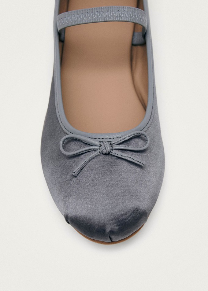 Odette Stone Grey Ballet Flats from Alohas