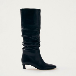 Kalila Black Leather Boots from Alohas