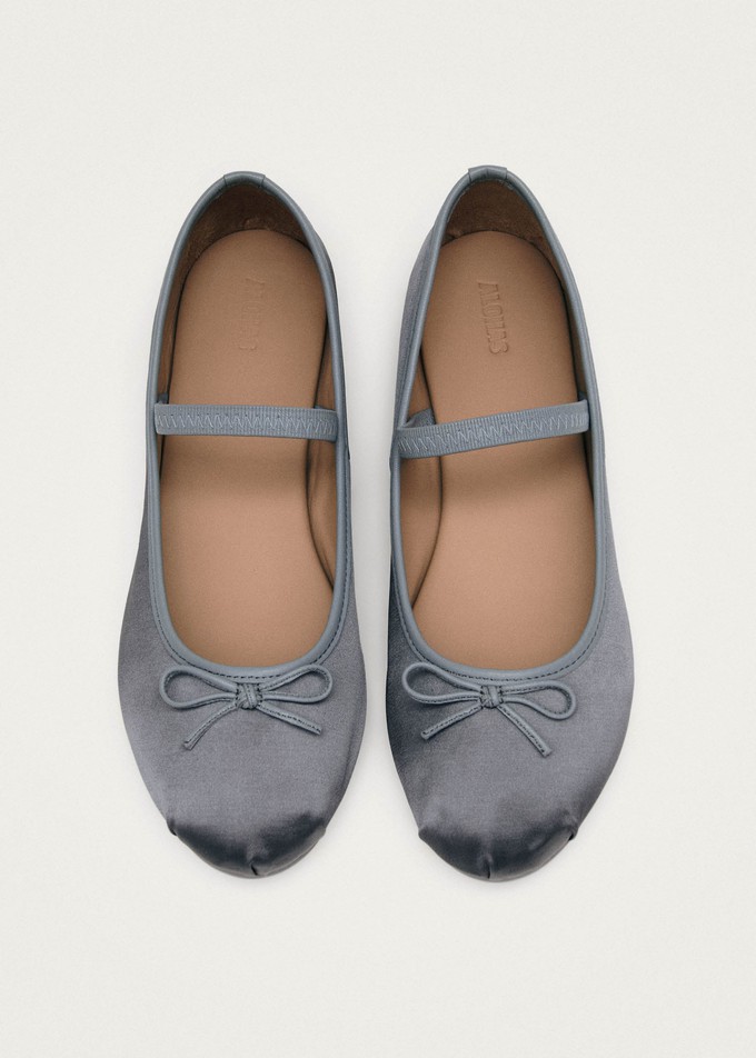 Odette Stone Grey Ballet Flats from Alohas