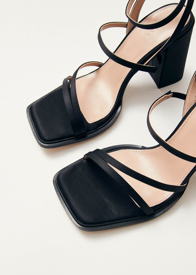 Alexa Silky Black Sandals from Alohas