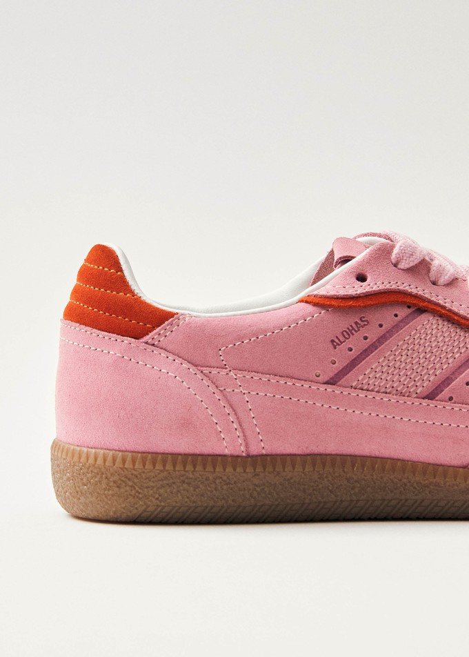 Tb.490 Rife Sea Pink Leather Sneakers from Alohas