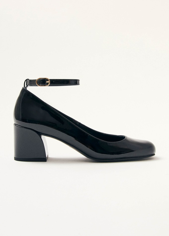 Antoine Onix Black Leather Pumps from Alohas