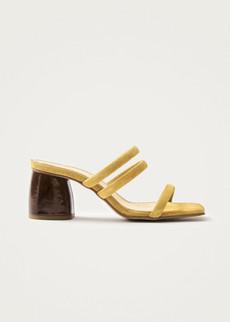 Indiana Marigold Leather Sandals via Alohas