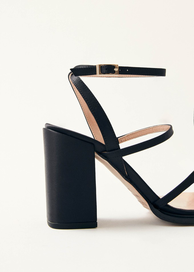 Alexa Silky Black Sandals from Alohas