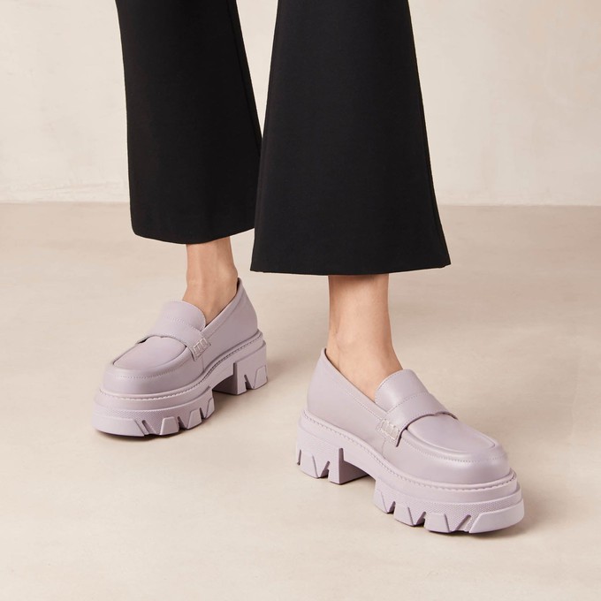 Trailblazer Lila Leather Loafers from Alohas