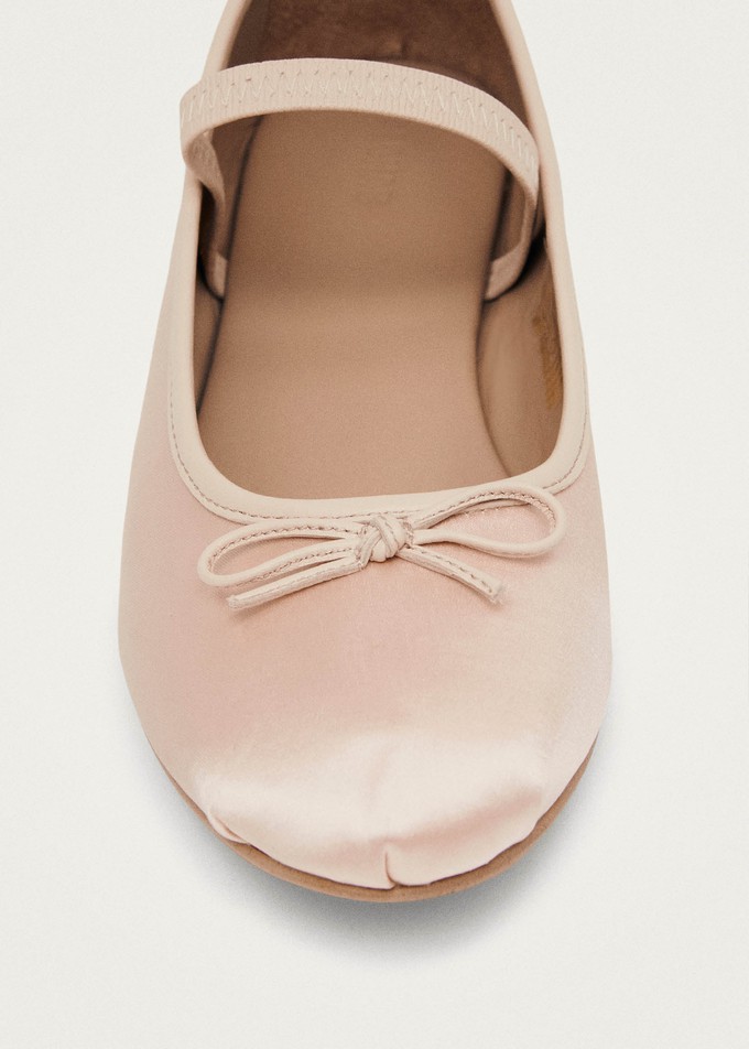 Odette Pale Pink Ballet Flats from Alohas