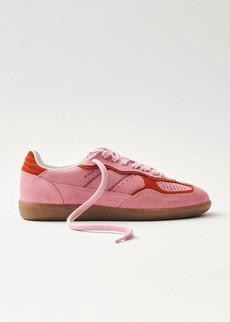 Tb.490 Rife Sea Pink Leather Sneakers via Alohas