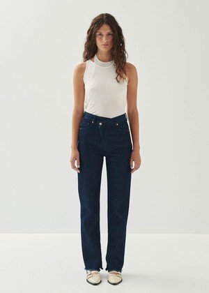 Kansas Indigo Denim Trousers from Alohas