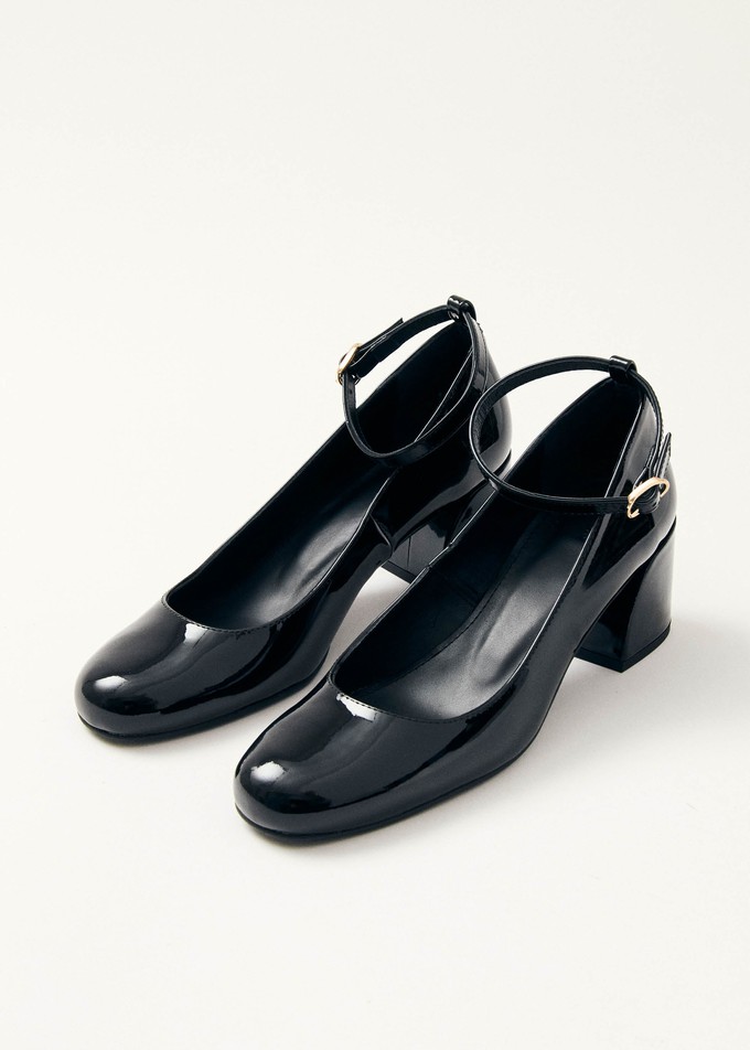 Antoine Onix Black Leather Pumps from Alohas