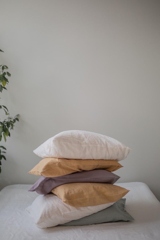 Linen DECO pillowcase from AmourLinen