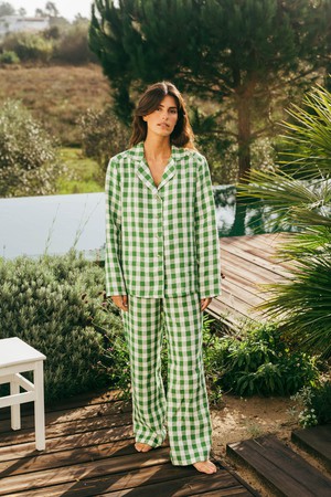 Long sleeve pyjama set Nightly from AmourLinen