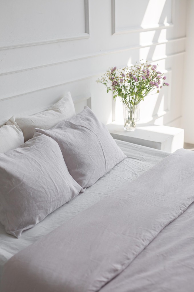 Linen pillowcase in Cream from AmourLinen
