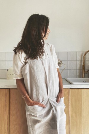Japanese linen apron from AmourLinen Japanese linen apron from AmourLinen