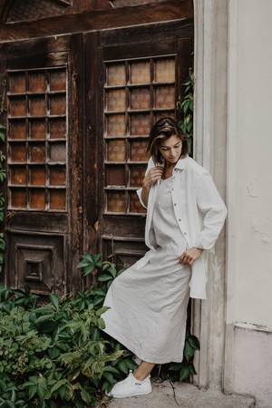 Linen oversized shirt Marrakesh from AmourLinen