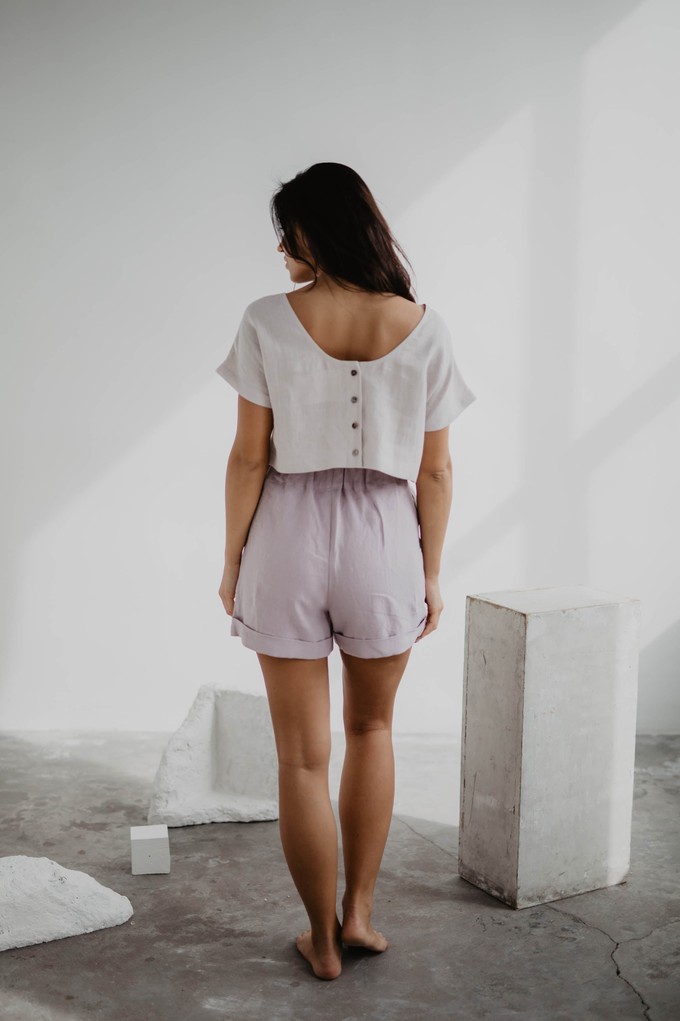 Linen shorts MIA from AmourLinen