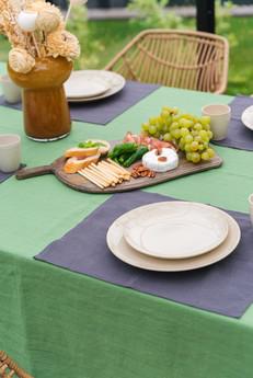 Linen placemats set of 2 via AmourLinen