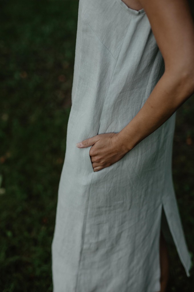 Linen long dress Jakarta from AmourLinen