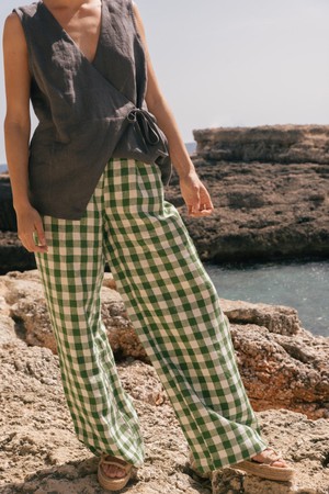 Lydia classic linen pants from AmourLinen