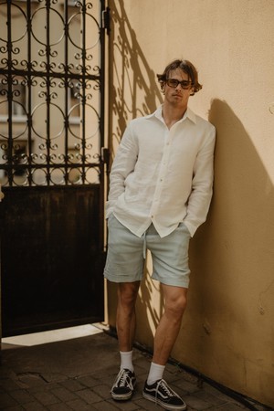 Classic linen shirt HECTOR from AmourLinen