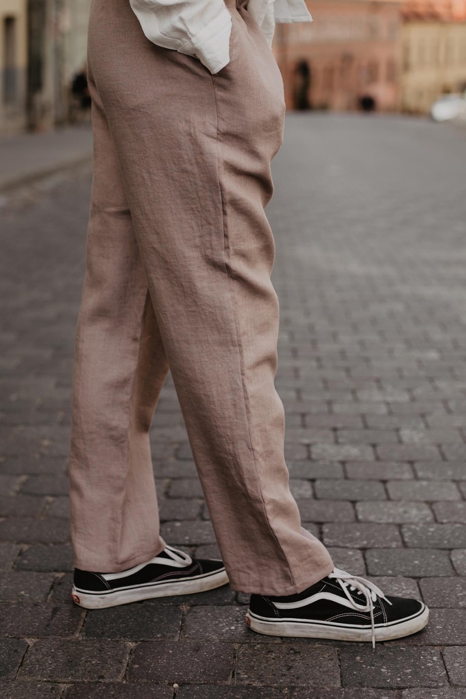 Linen pants ADONIS from AmourLinen