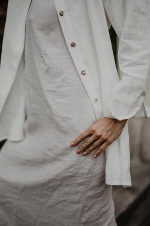 Linen oversized shirt Marrakesh from AmourLinen