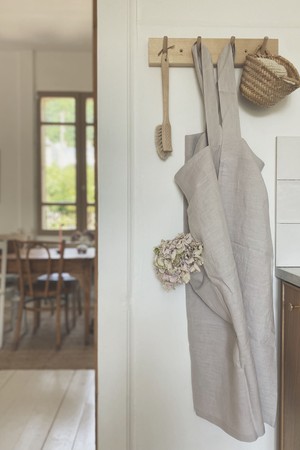 Japanese linen apron from AmourLinen Japanese linen apron from AmourLinen