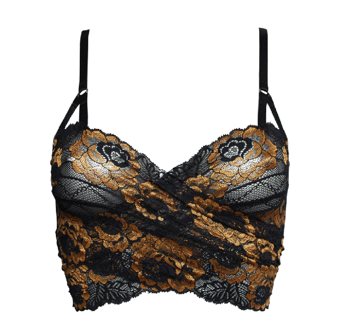 Dharma Gold Bralette from Anekdot