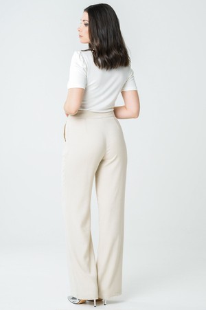 Laurier beige pants from avani apparel