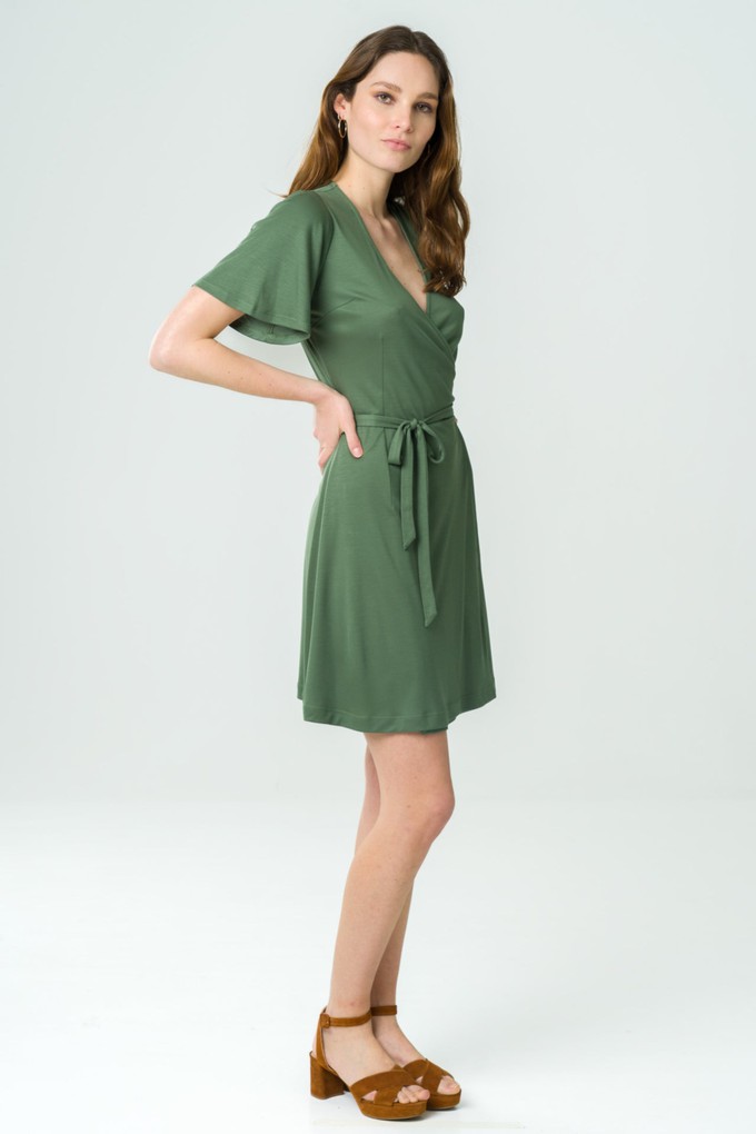 Dress Acacia green from avani apparel