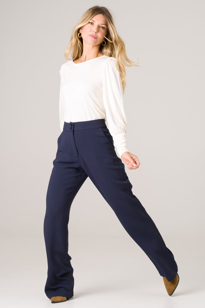 Pants Laurier navy from avani apparel