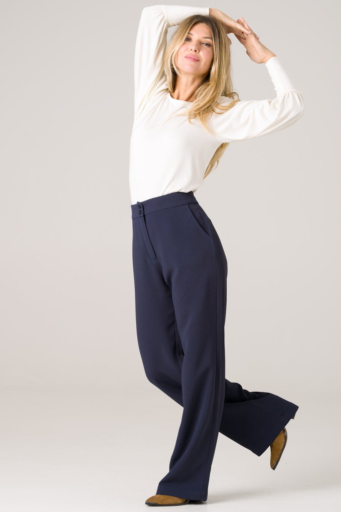 Pants Laurier navy from avani apparel