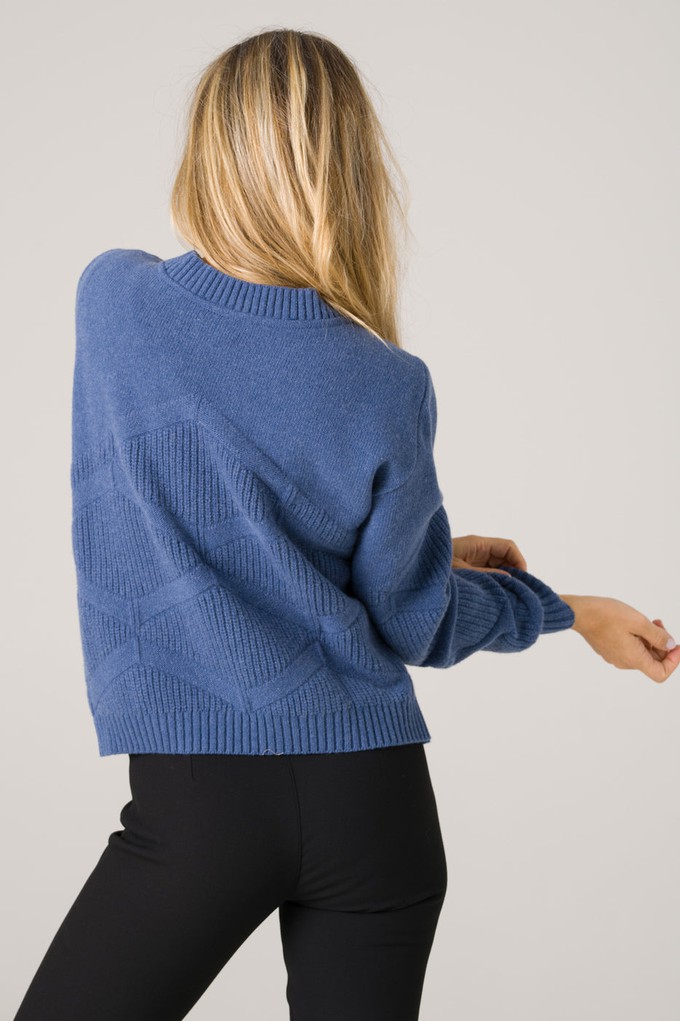 Cardigan Tanaisie blue from avani apparel