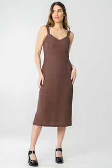 Dress Jade terracotta via avani apparel