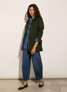 Nixi Organic Stretch Denim Barrel Jeans via Baukjen