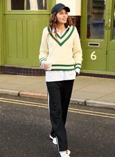 Kertinker Wool Blend Cricket Jumper via Baukjen